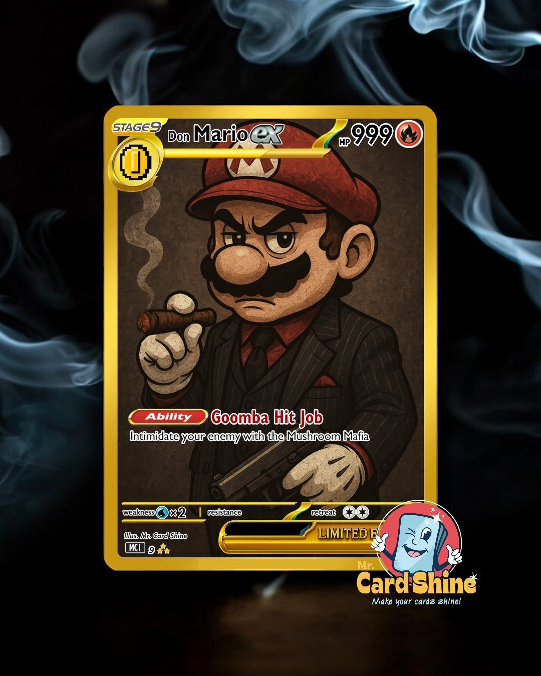 #9 Don Mario EX Full Art card