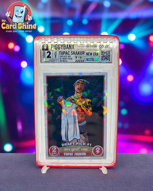 PiggyBanx #1 Draft Pick Tupac Shakur 1/1 🐐🔥💎 #mrcardshine