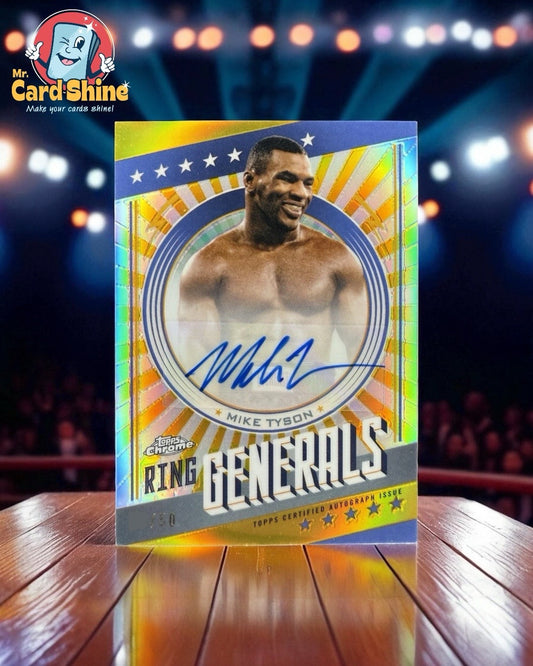 2024 Topps Chrome Boxing Mike Tyson Auto /50