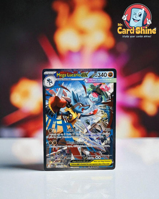 Mega Shine! Lucario from the new Pokémon Mega Evolutions