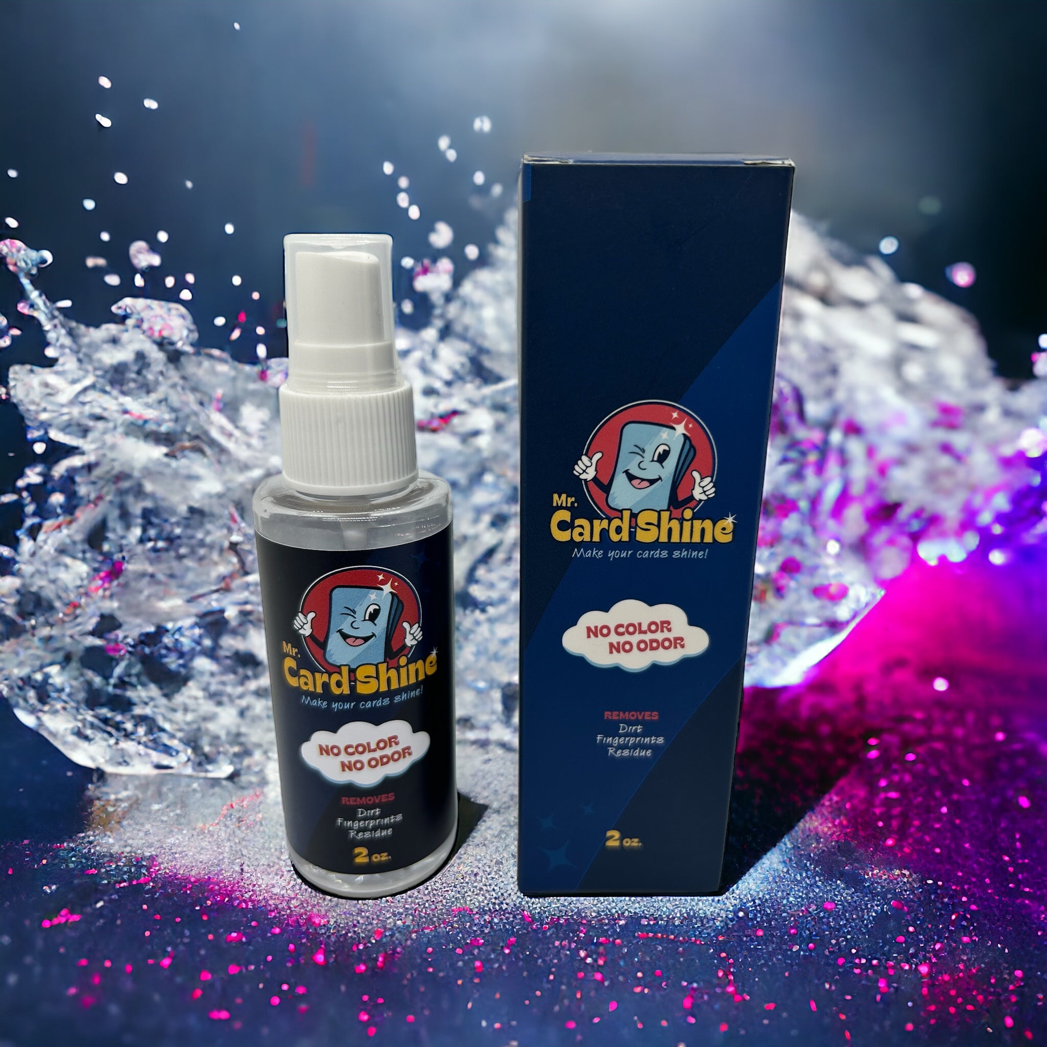 Mr. Card Shine Sports and Trading Card Cleaning Spray 2 oz.