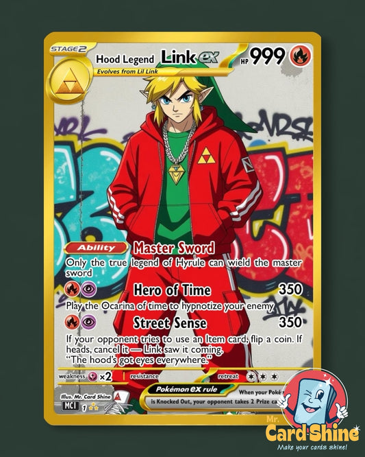 #1 Hood Legend Link EX trading card /99
