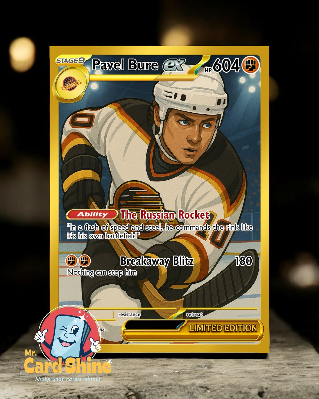 #11 Pavel Bure EX Full Art Trading Card